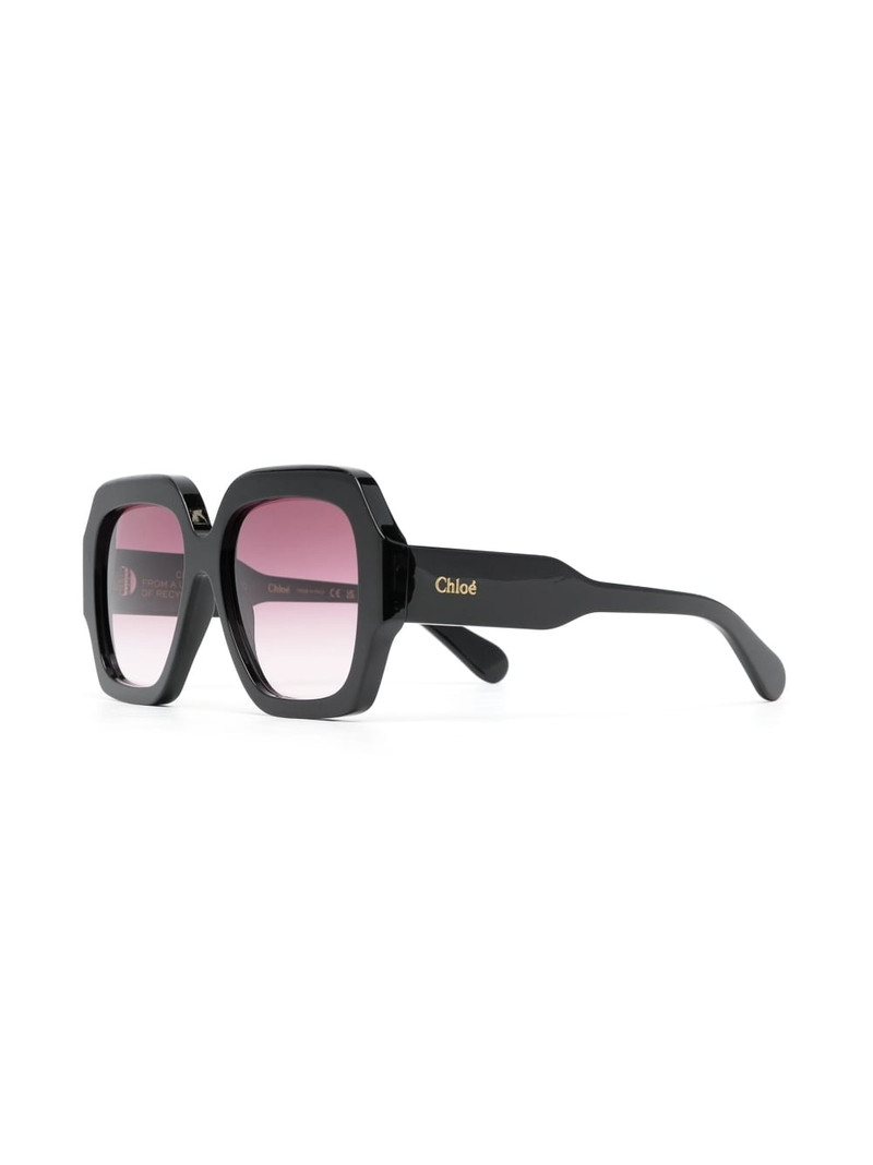 Chloé oversize square-frame sunglasses outlook