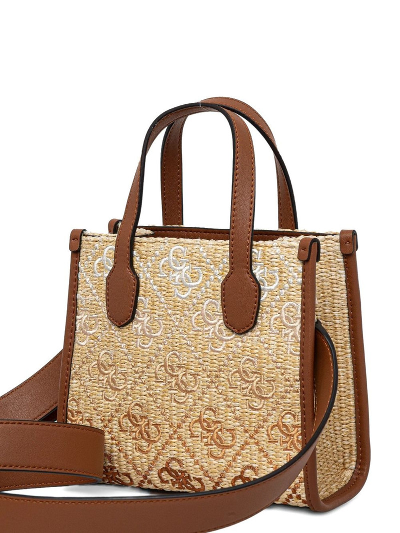 logo-lettering tote bag 3