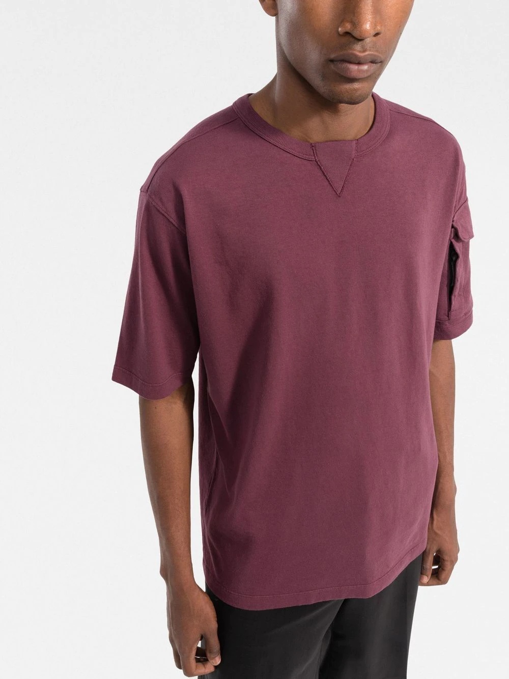 Compass sleeve pocket T-shirt - 3