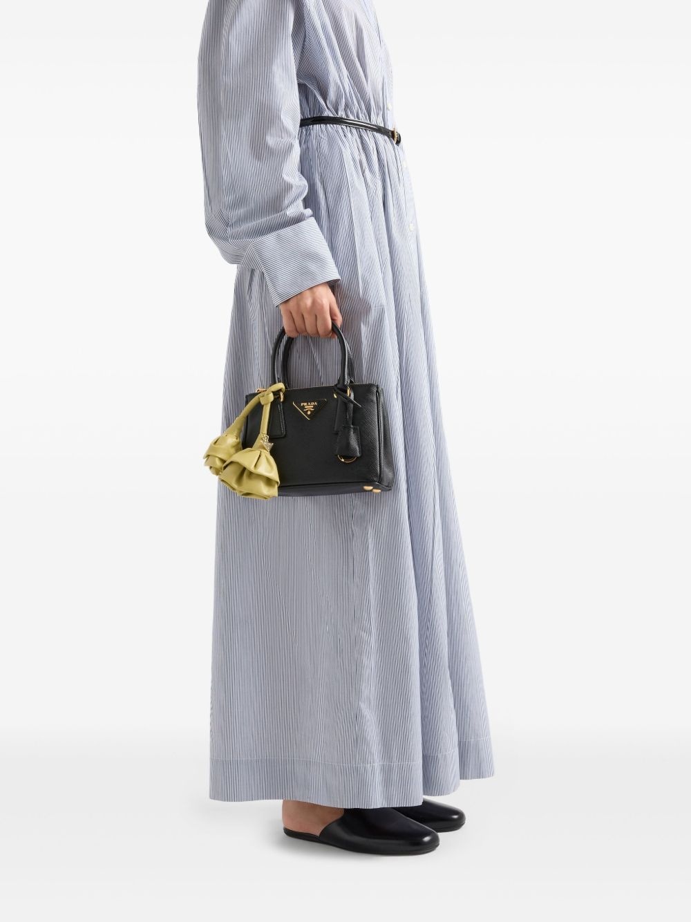 striped poplin dress - 4
