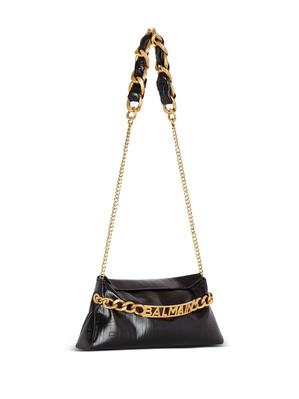 1945 leather clutch bag - 7