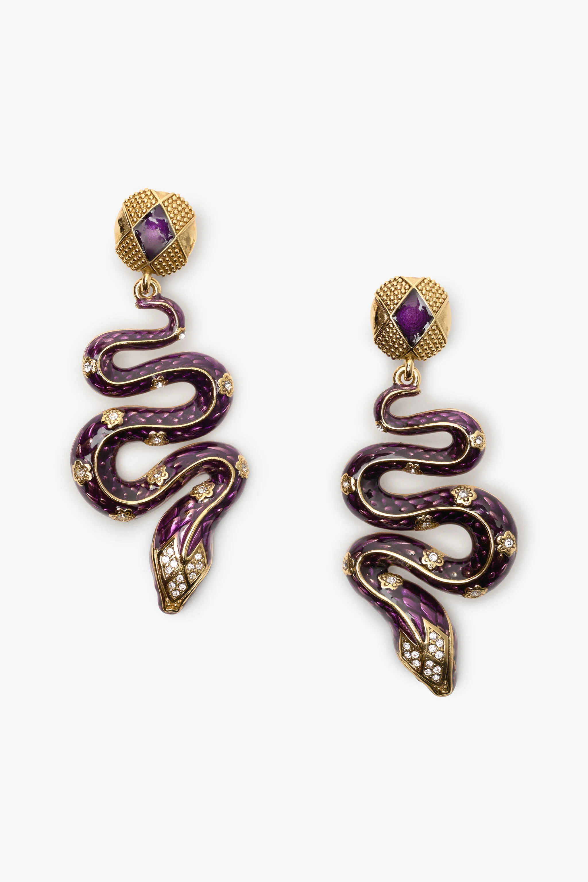 Serpentine Earrings - 1