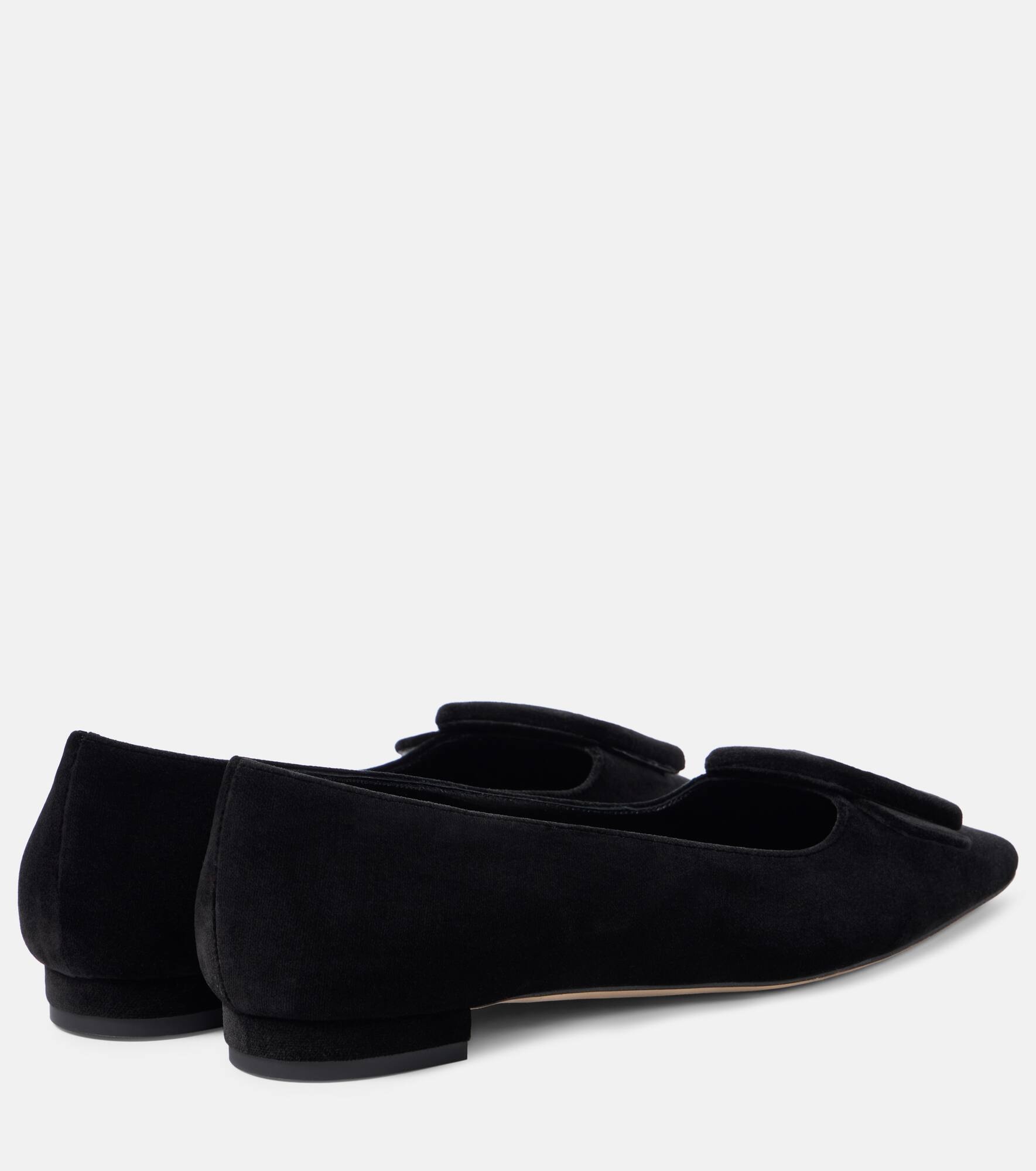 Maysalepumpflat velvet ballet flats - 2