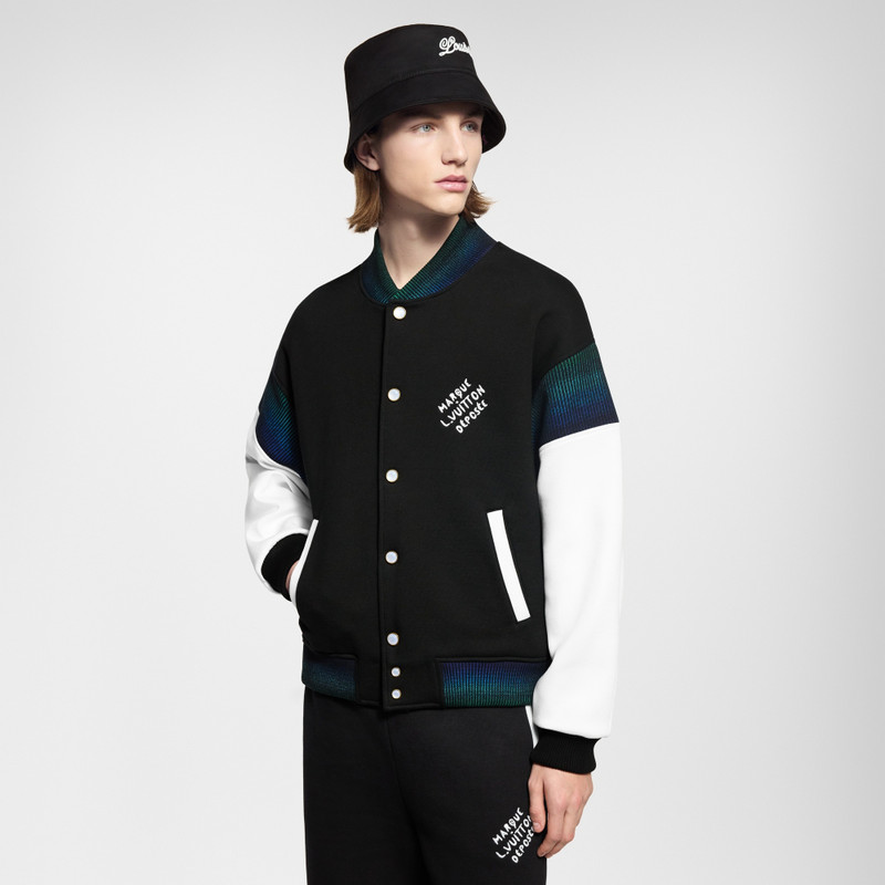 Cotton Jersey Varsity Blouson 2