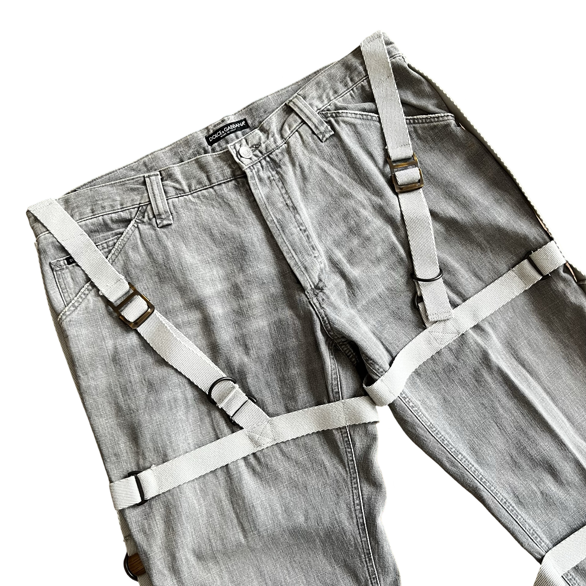 Final Blow - Dolce & Gabbana Bondage Pants SZ 54 - 4