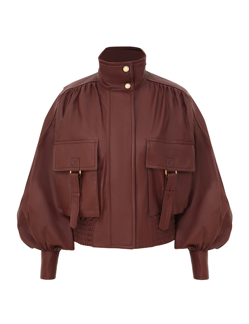 LUNA LEATHER BIKER JACKET 1