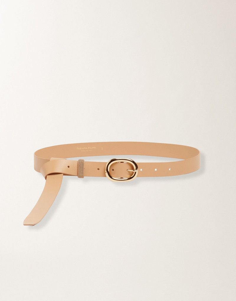 Nappa leather belt 1