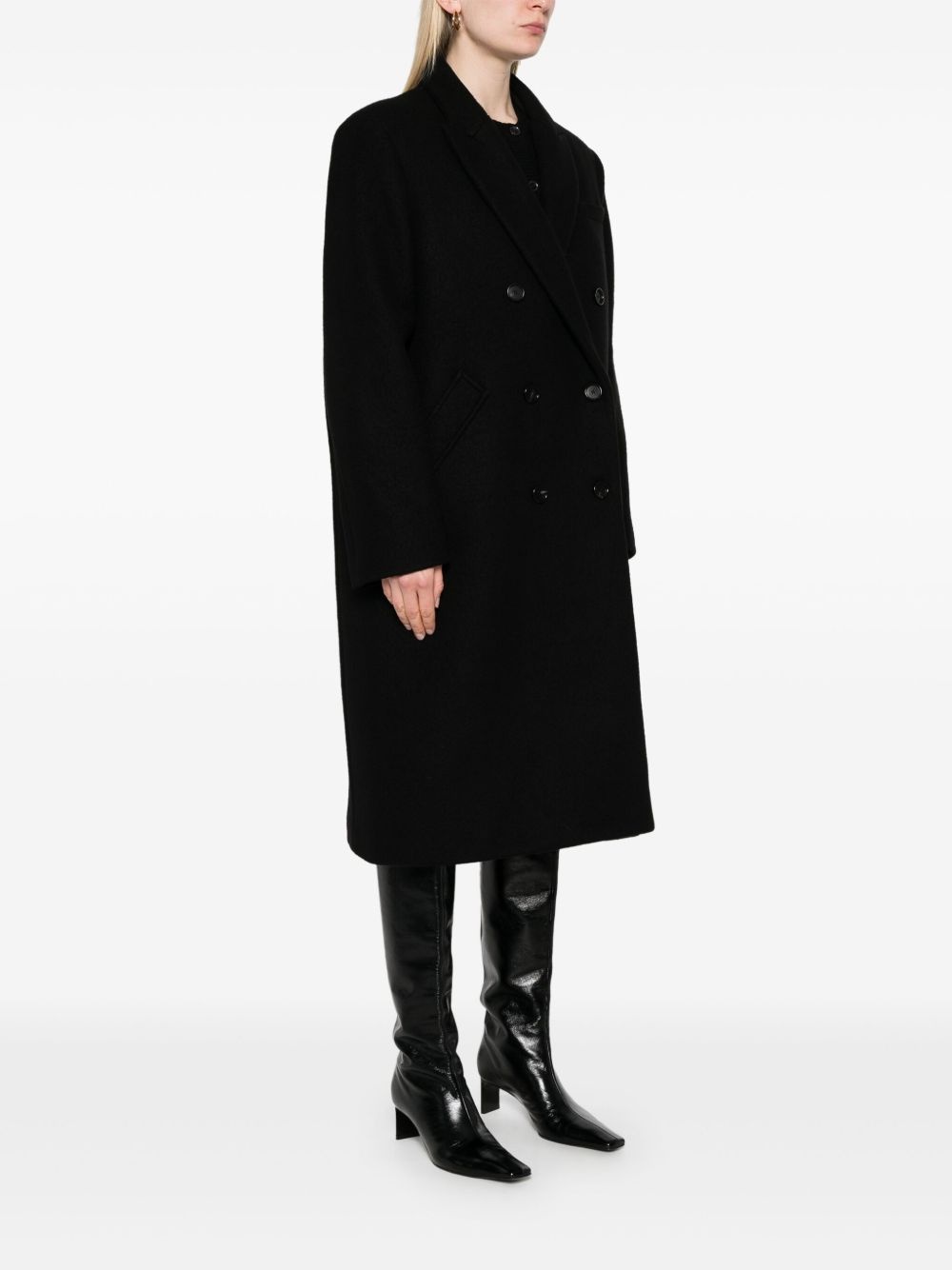 double-breasted coat - 3