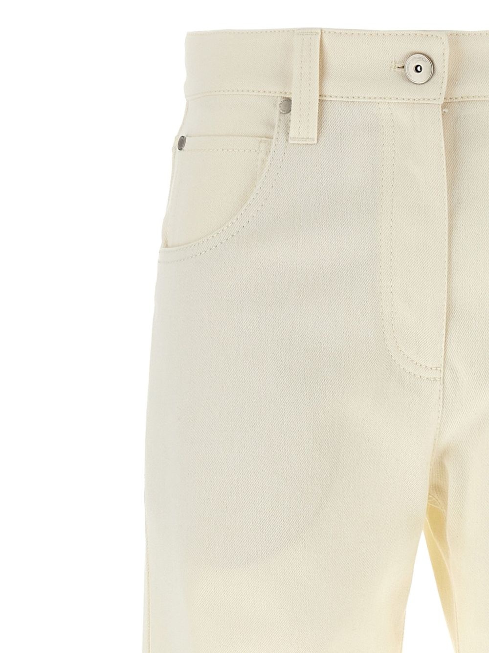 Monile cropped jeans - 4