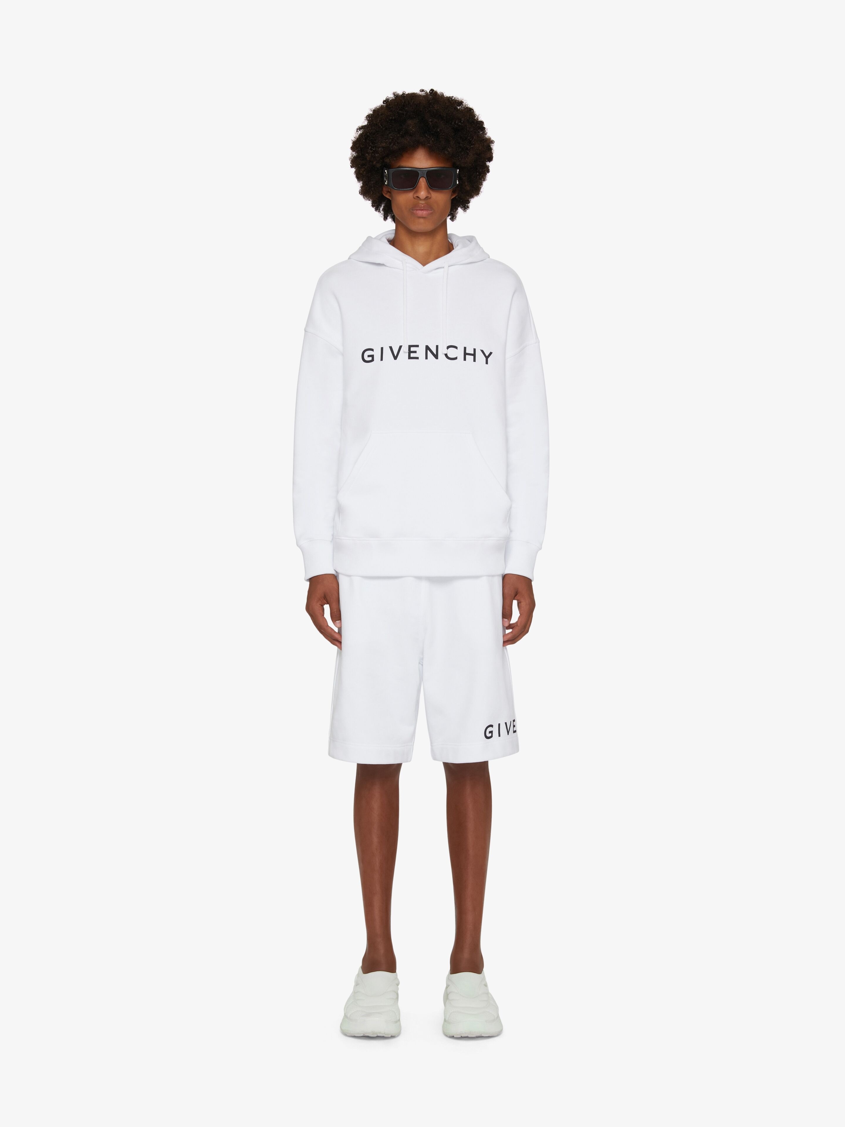 GIVENCHY ARCHETYPE BERMUDA SHORTS IN FLEECE - 2