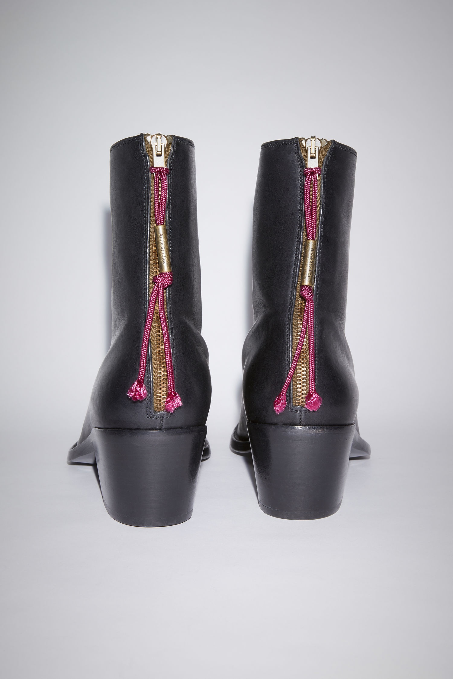 Leather boots - Black - 4