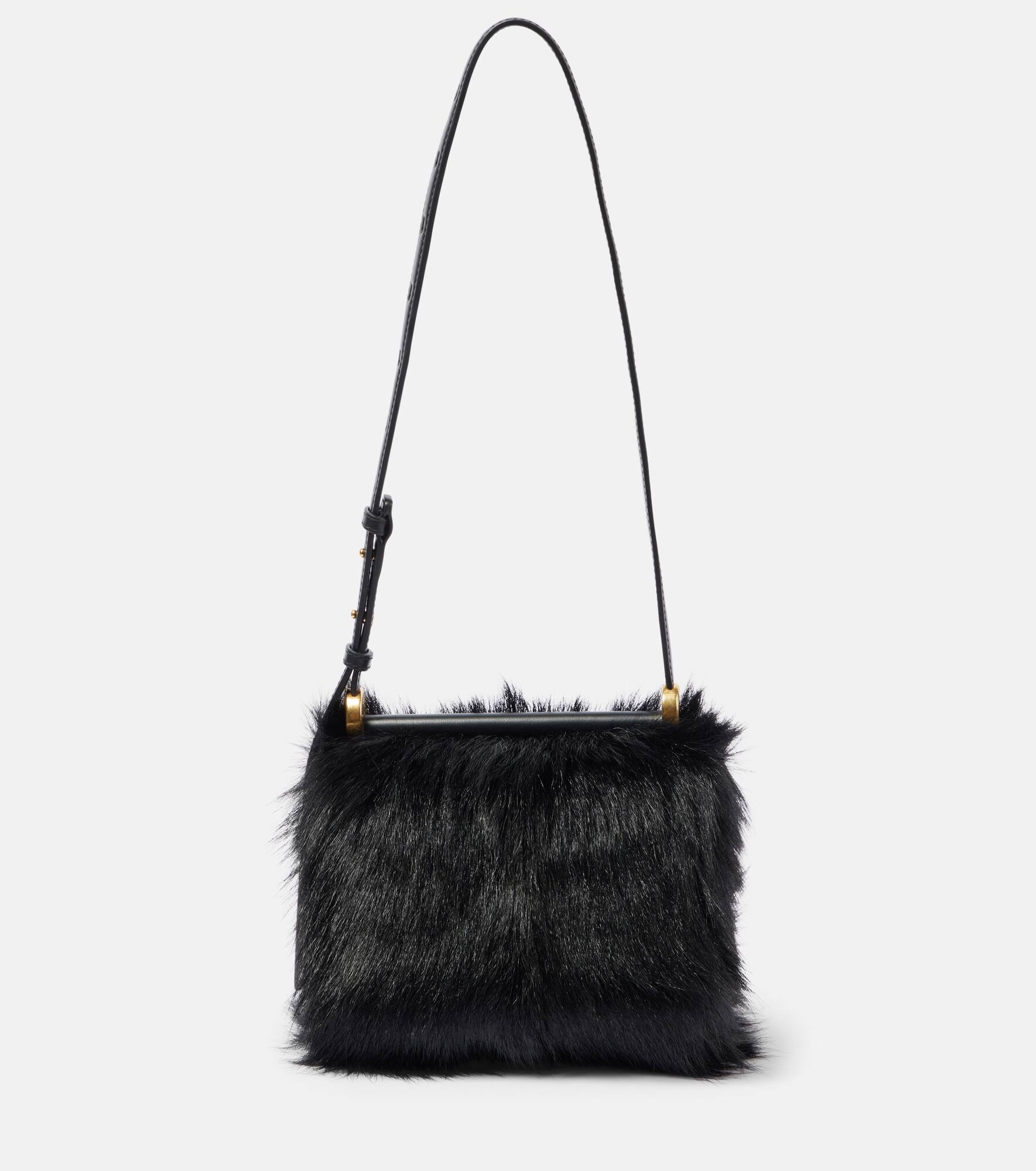 Ghost Mini goat hair tote bag - 1