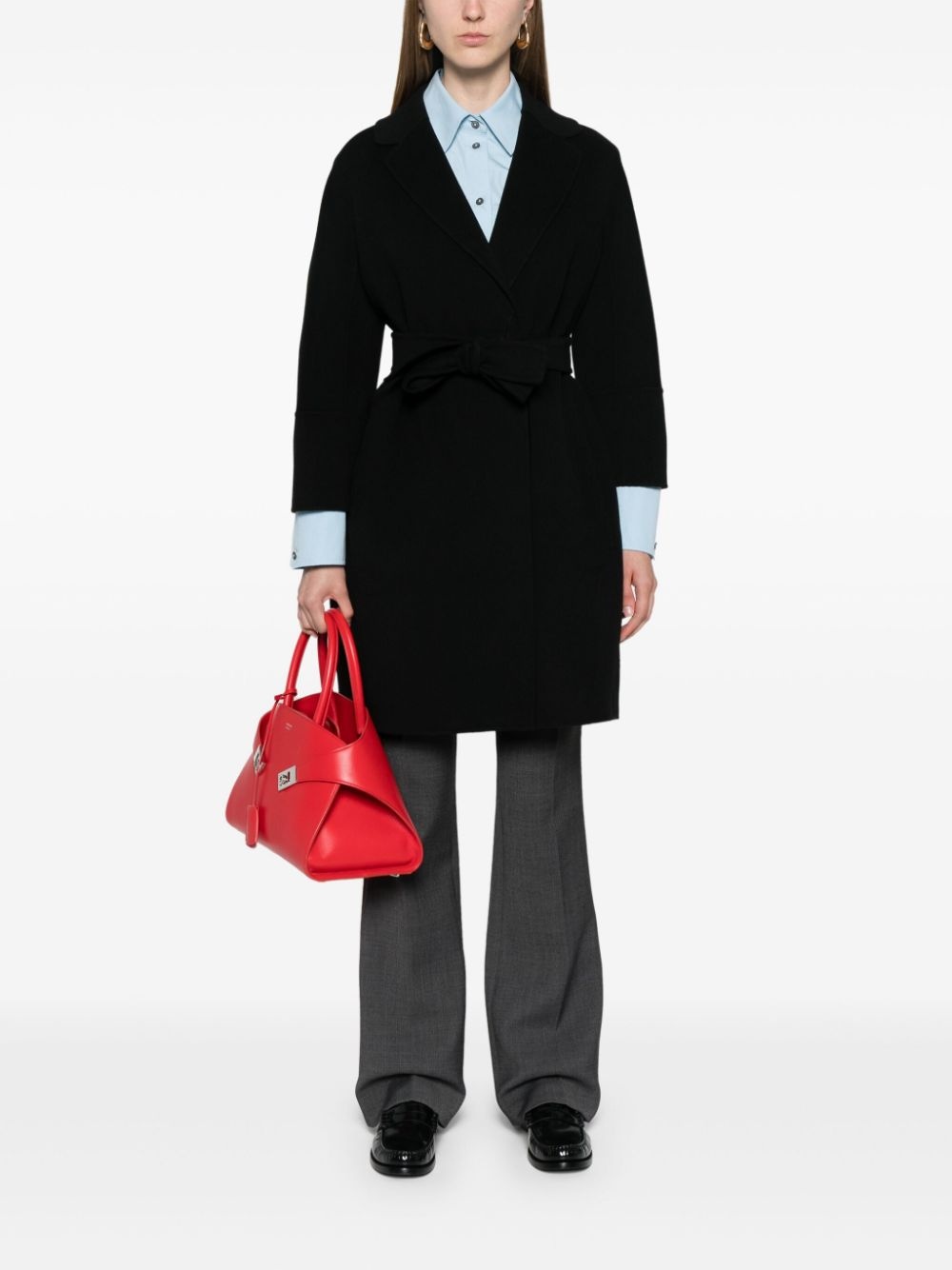 Arona belted wool coat - 2
