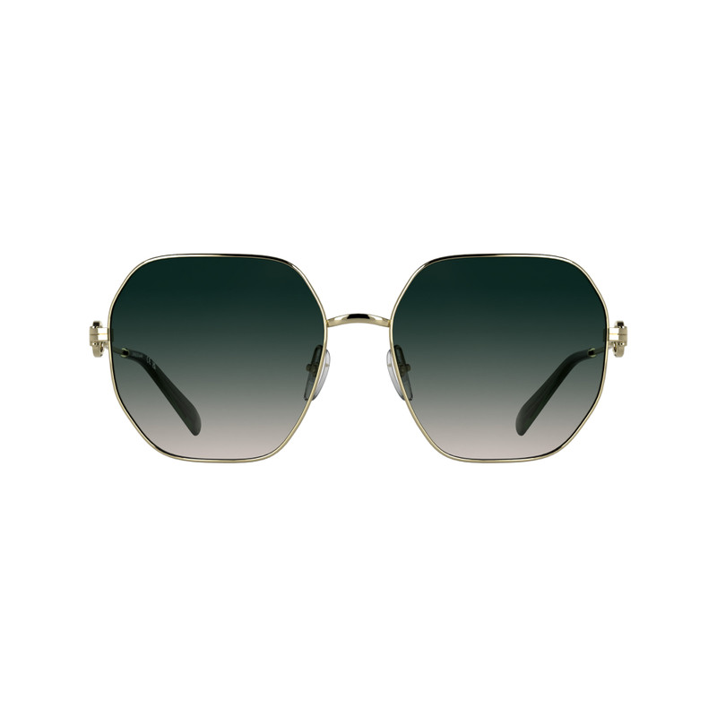 Sunglasses Gold/Gradient green pink - OTHER 1