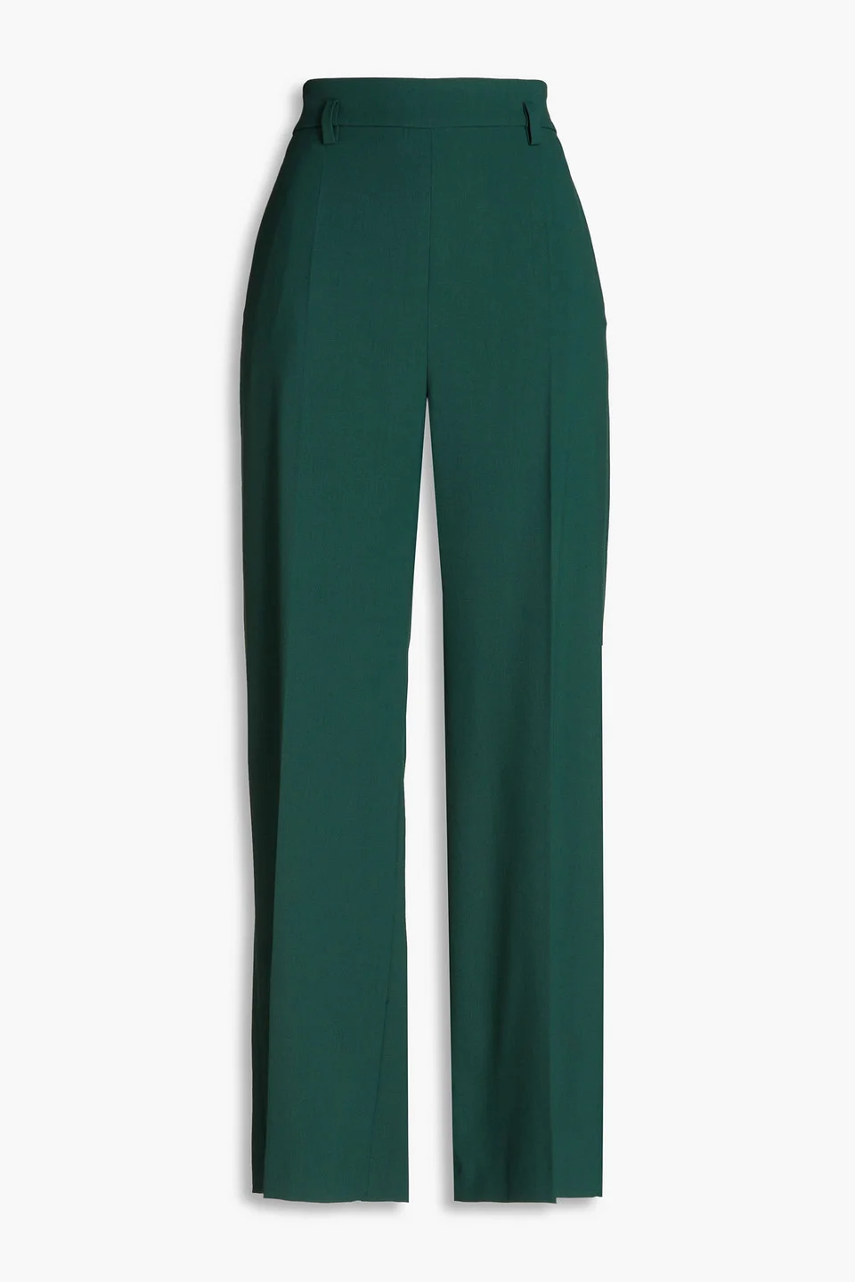 Twill wide-leg pants - 1