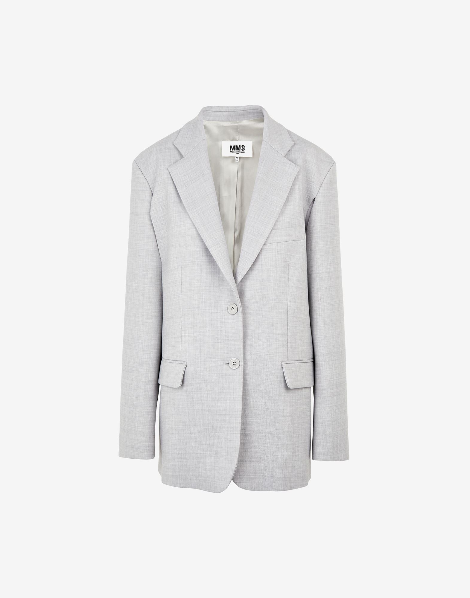 Techno wool blazer - 1