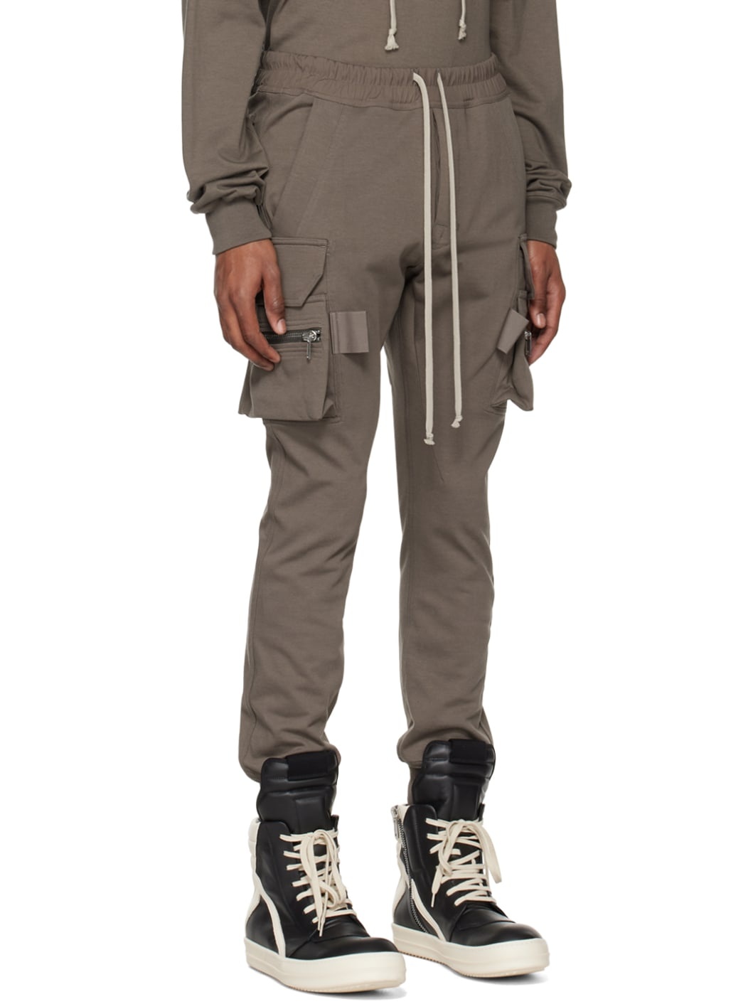 Gray Mastodon Cargo Pants - 2