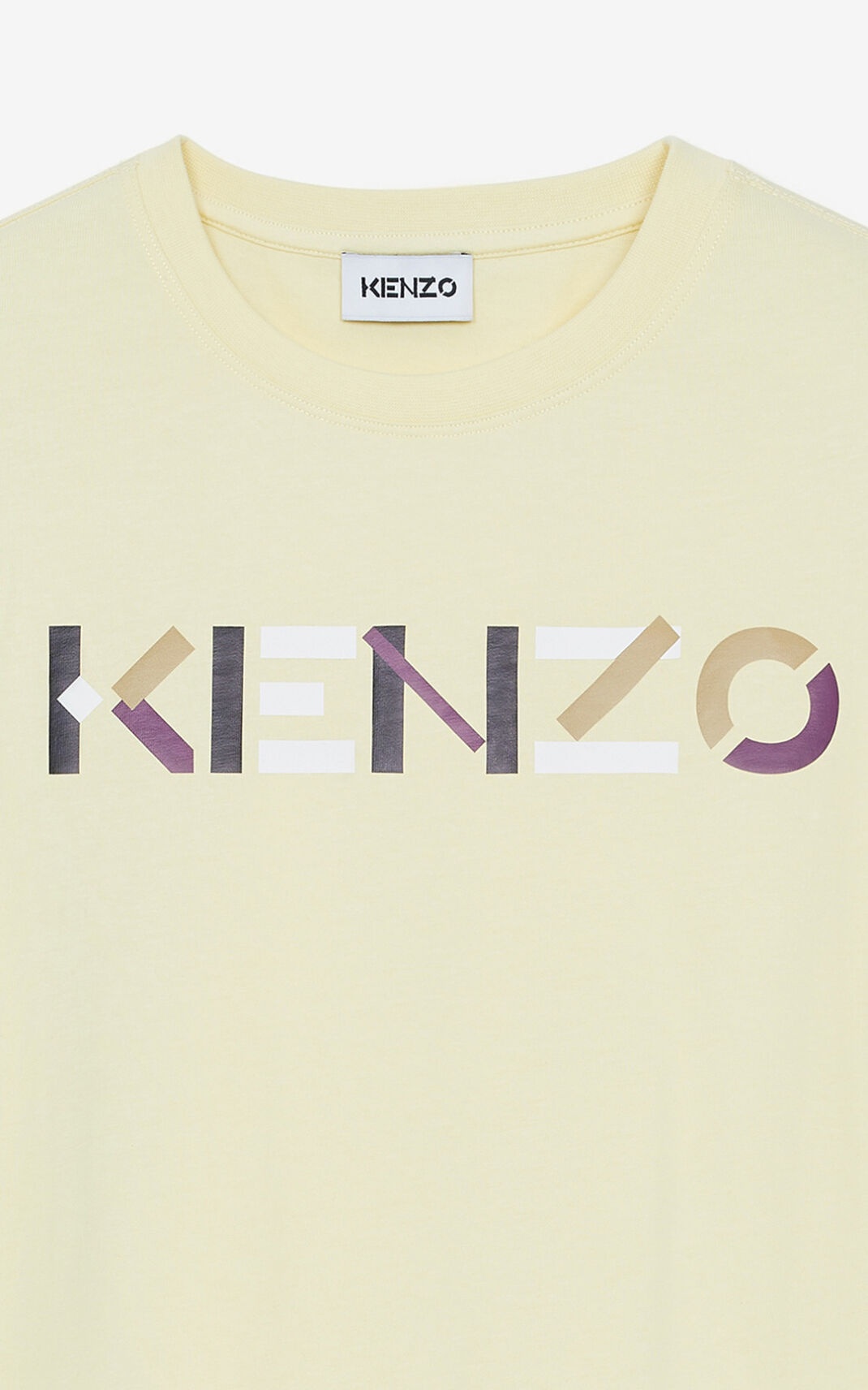 Multicoloured oversize KENZO Logo T-shirt - 5