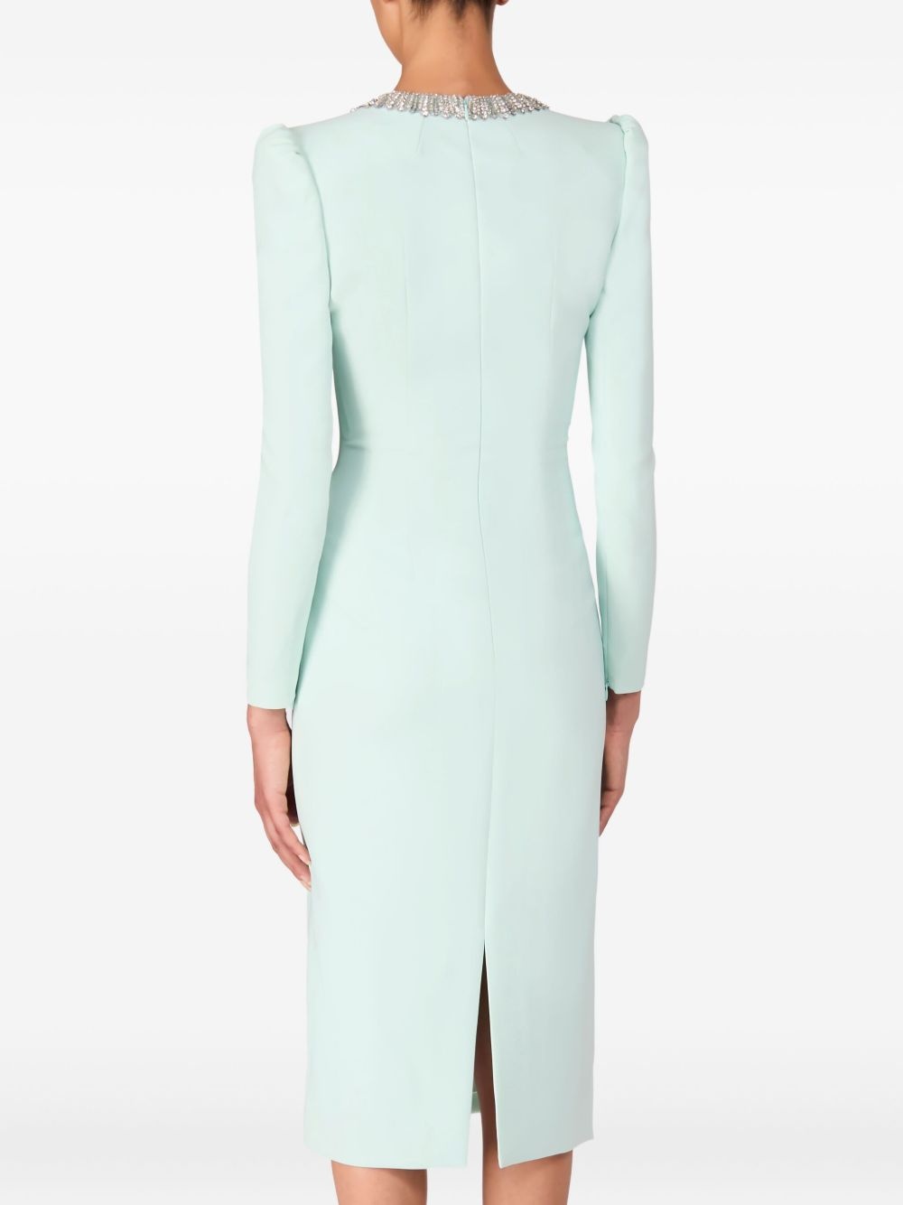 Cora long-sleeve midi dress - 3