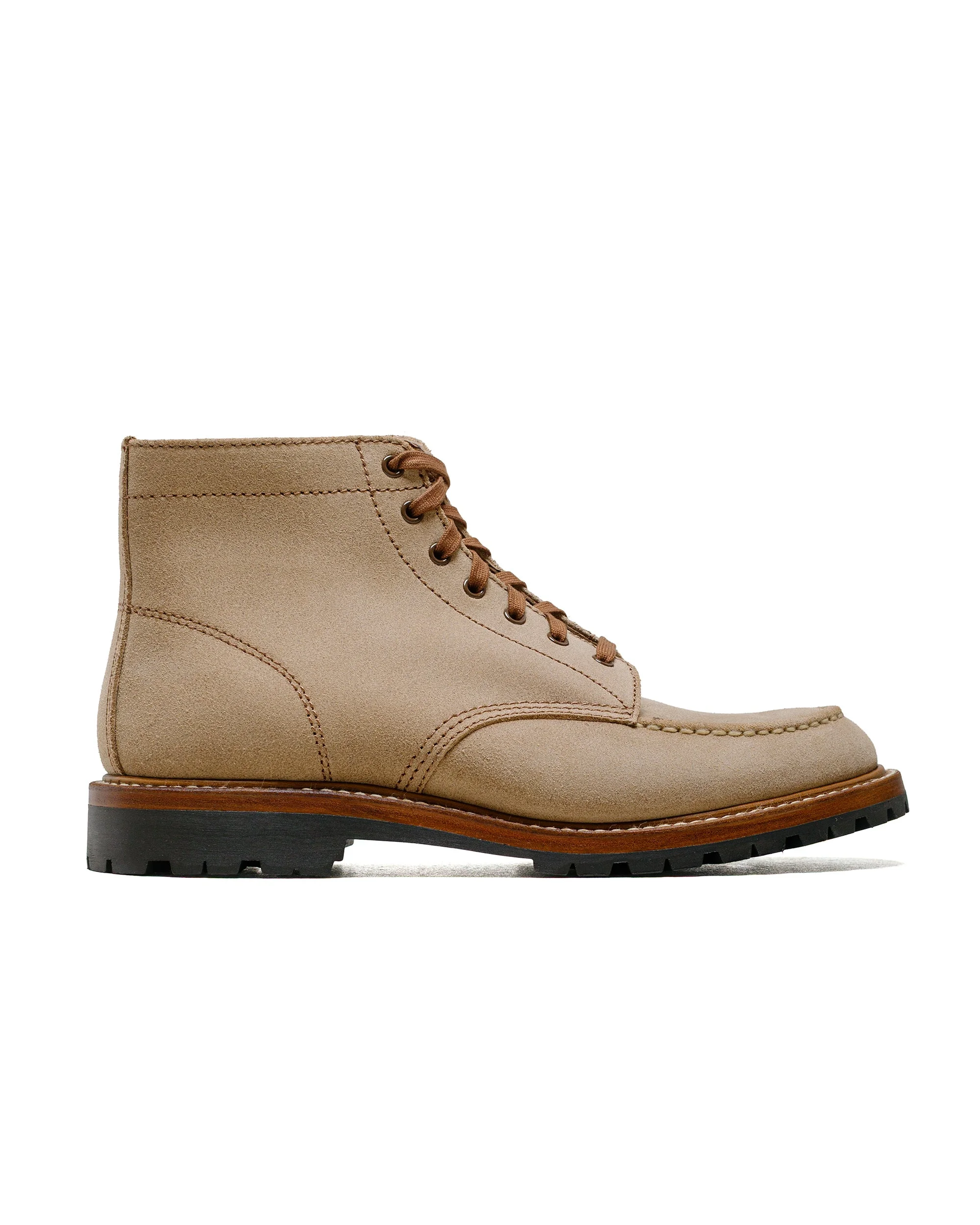 Chapman Boots Horween CXL Natural Roughout - 1