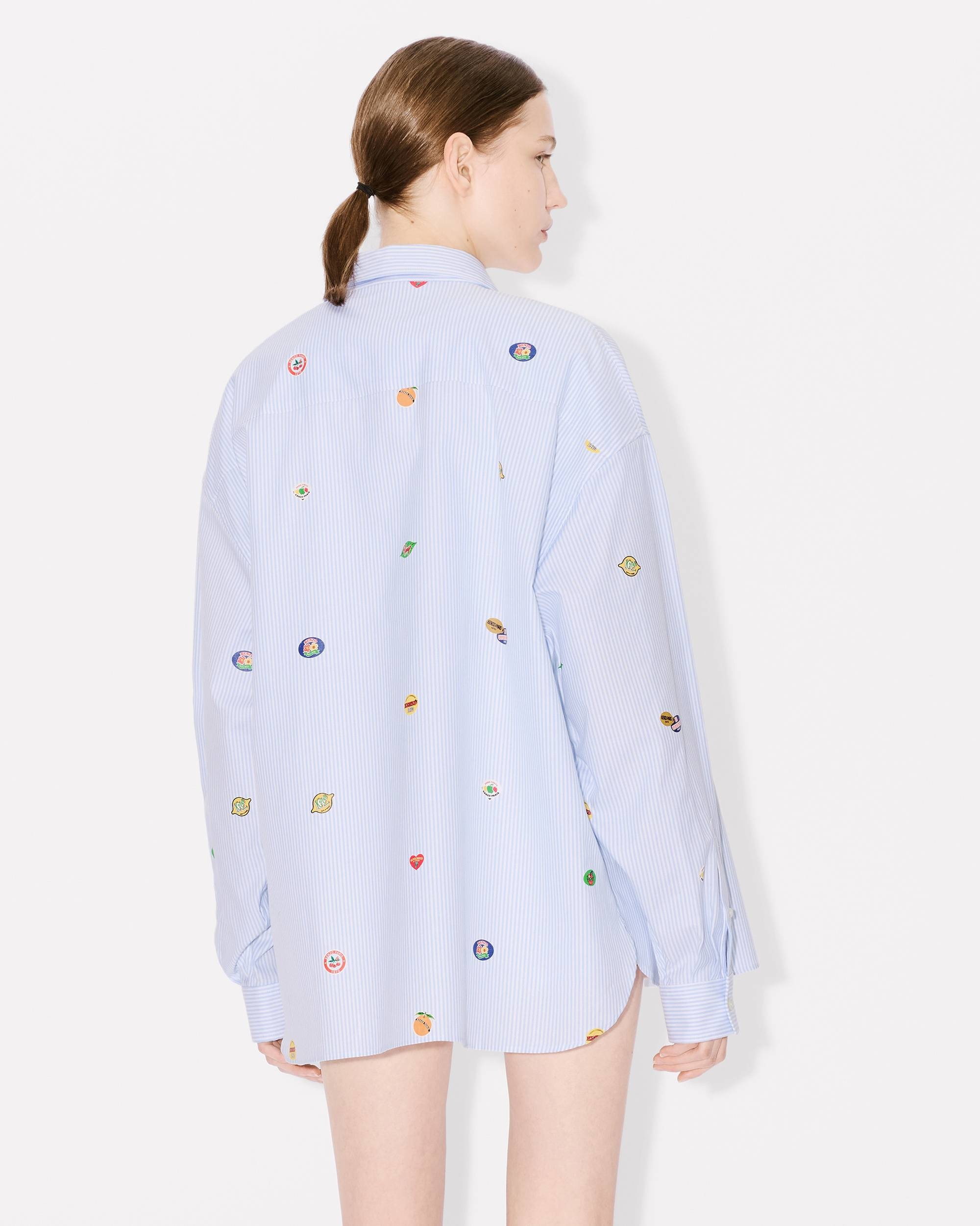 'KENZO Fruit Stickers' dropped shoulders shirt - 4