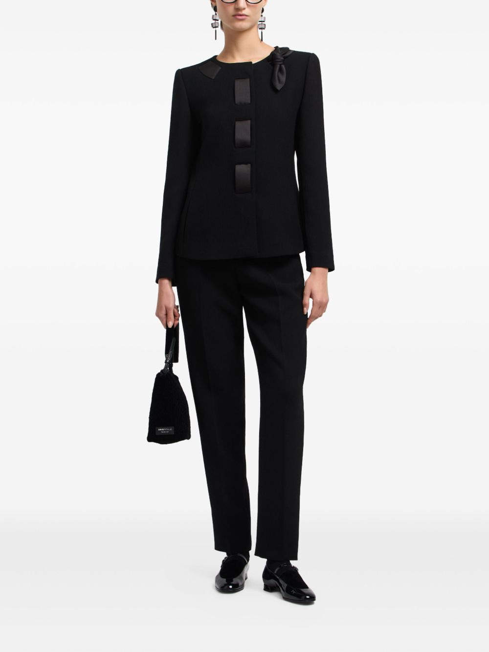 high-waisted pocket pants - 2