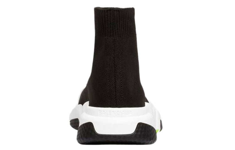(WMNS) Balenciaga Speed 2.0 Sneakers 'Black Neon' 551185W05G01000 - 4
