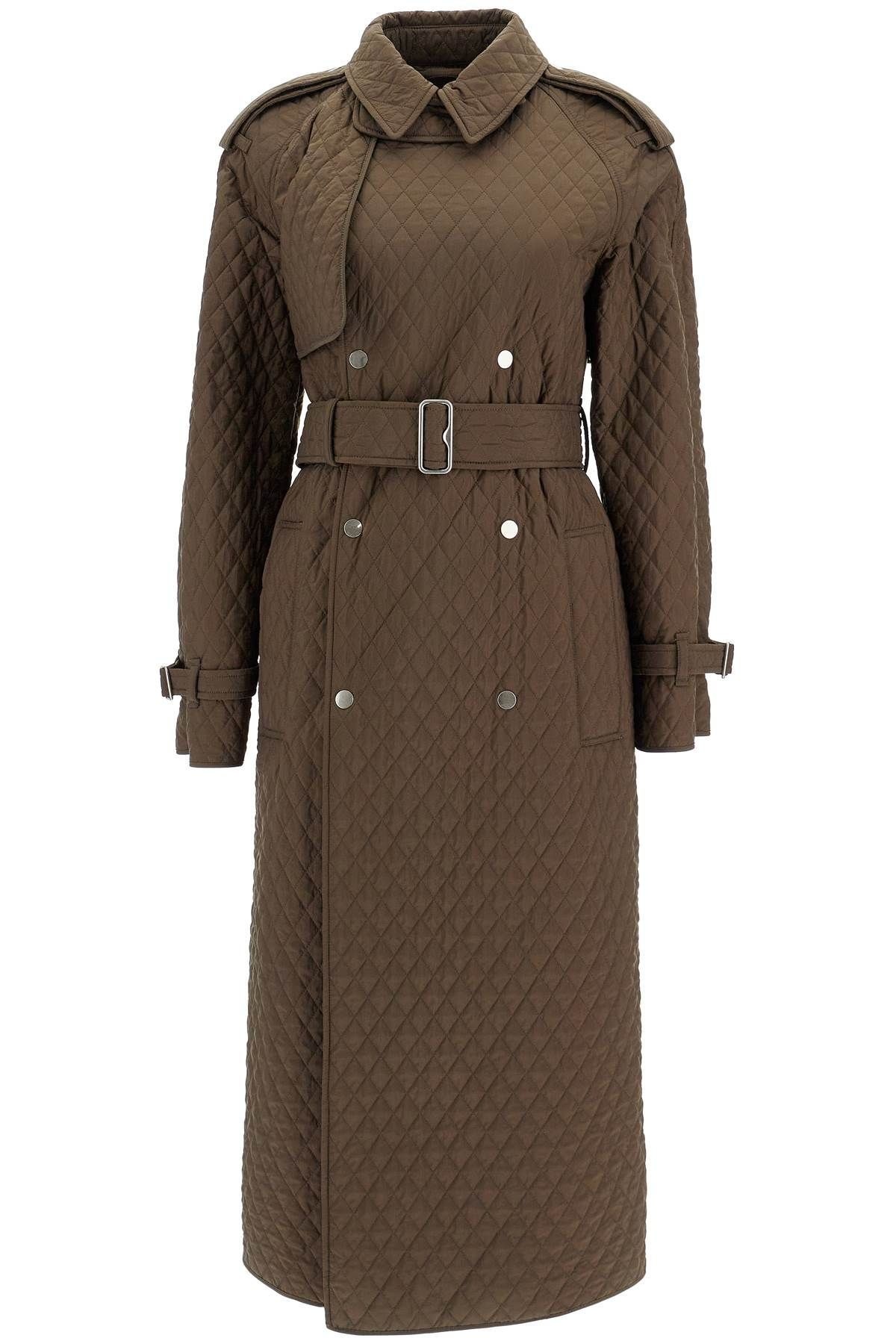 BURBERRY｜COATS (Long Quilted Nylon Trench Coat (8093068 Burberry Long Quilted Nylon Trench Coat | REVERSIBLE