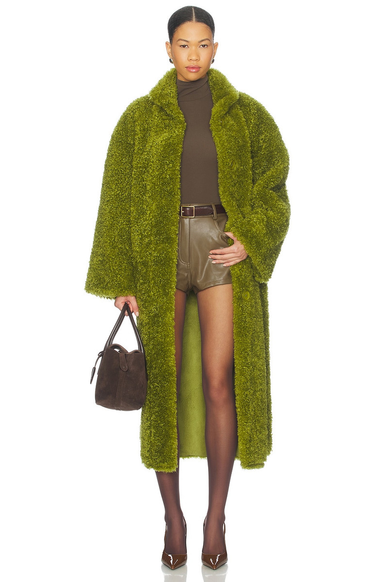 Ispot Faux Fur Coat 1