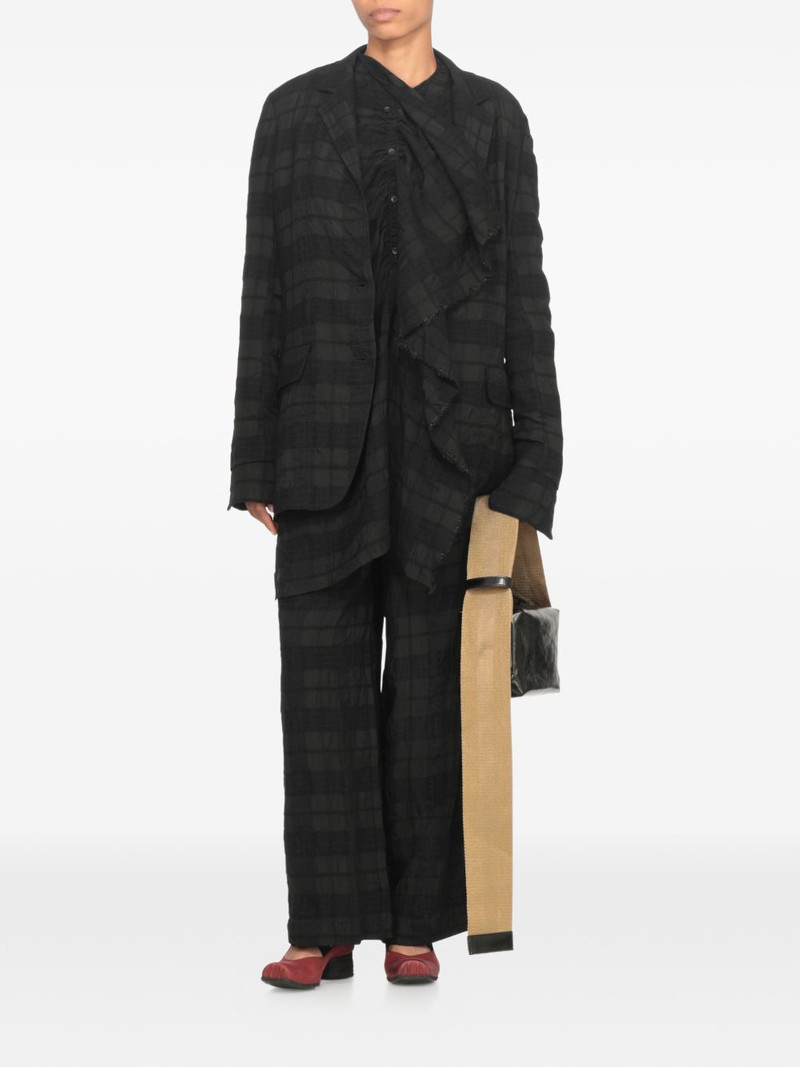 UMA WANG asymmetric blouse outlook