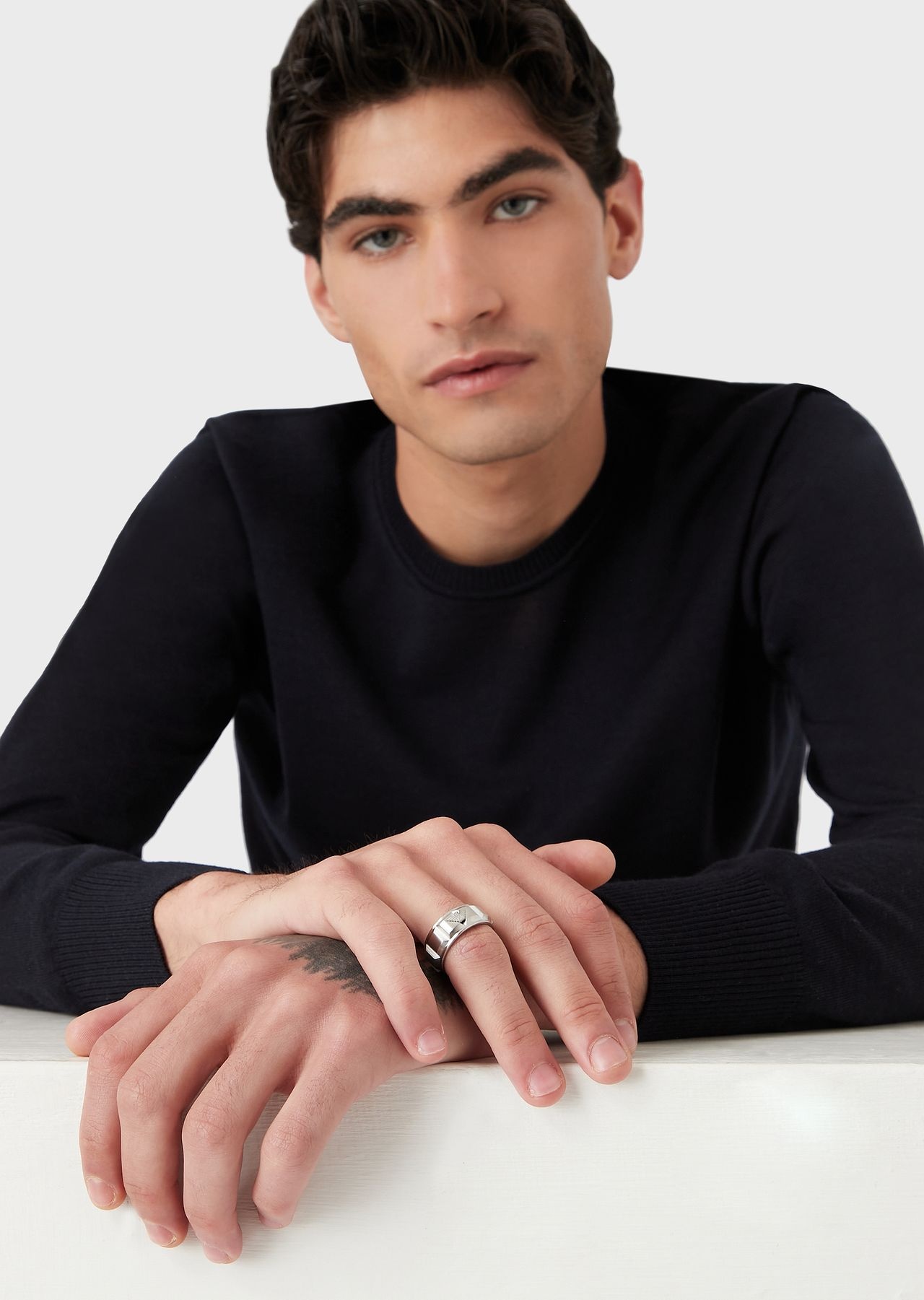 Stainless Steel Band Ring - 3