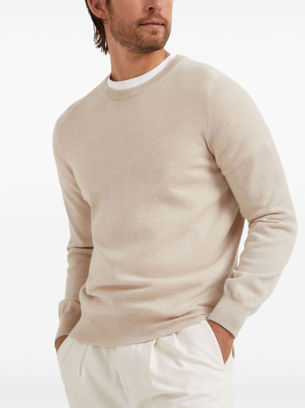 Brunello Cucinelli Men Cashmere Sweater - 2