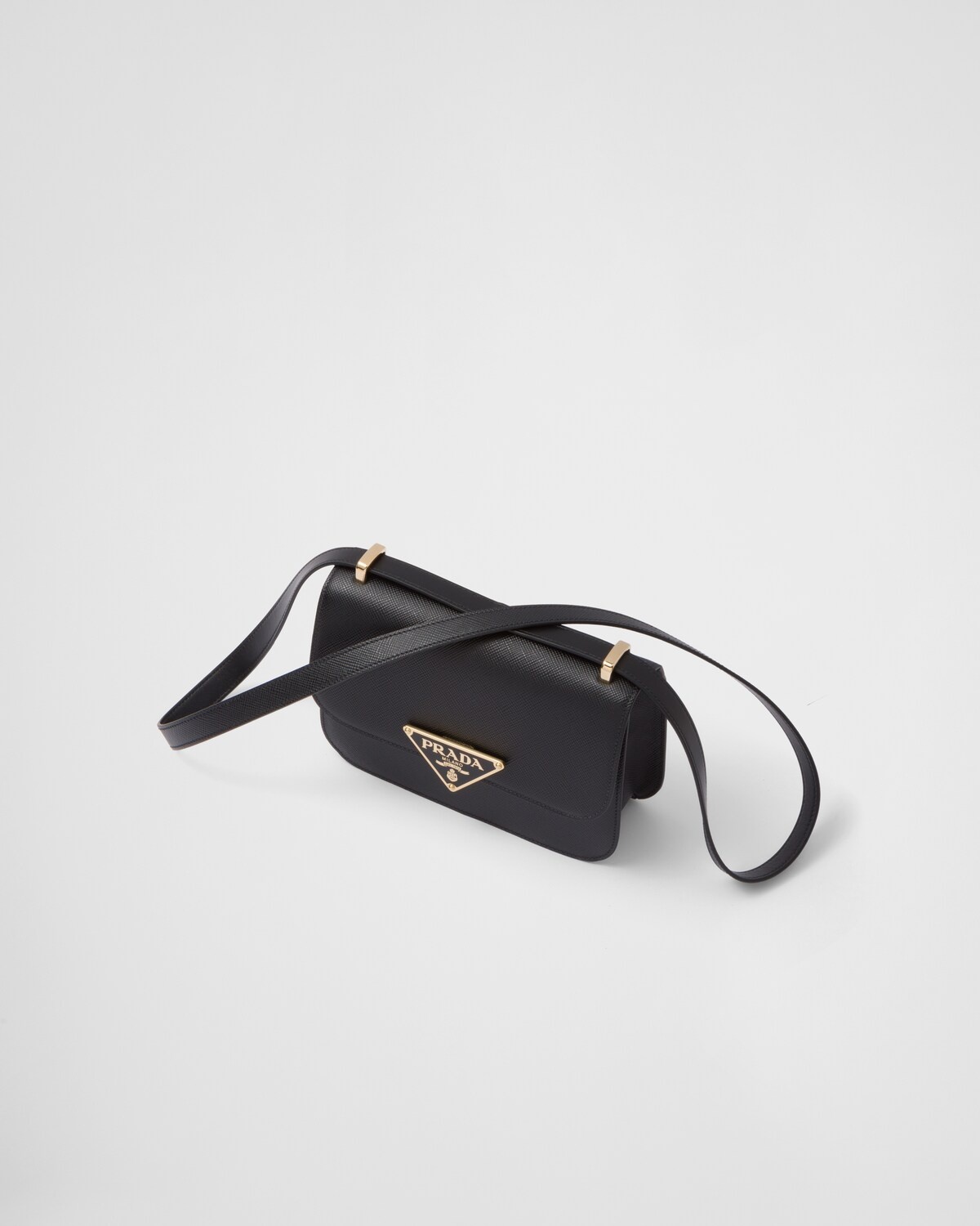 Saffiano leather shoulder bag - 3