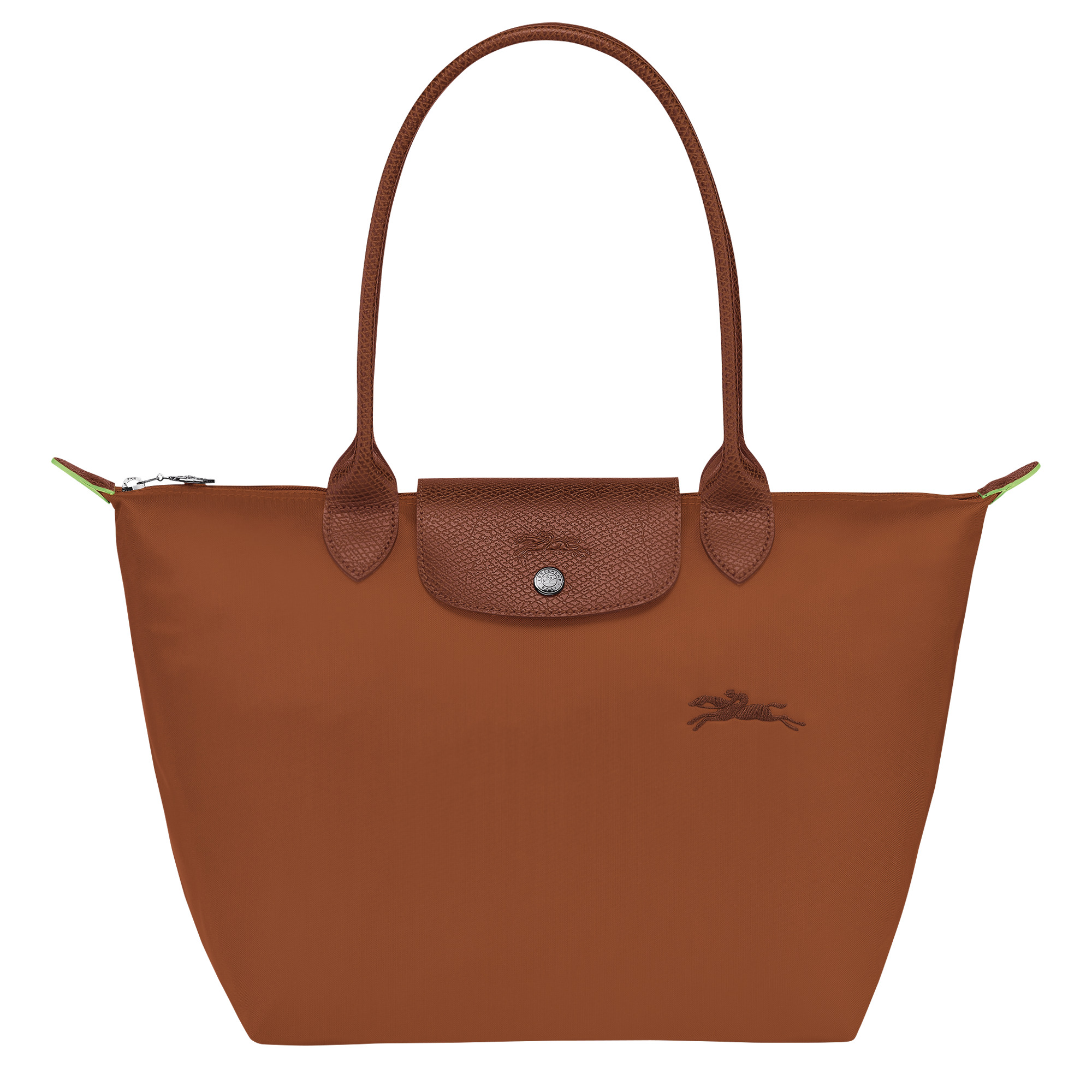 バッグ・カバンその他 Longchamp Le Pliage Green Tote Bag M Cognac Longchamp Le Pliage Green M Tote bag Cognac - Recycled