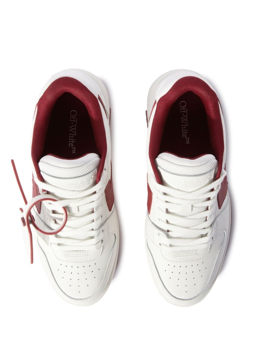 Out Of Office leather sneakers - 3