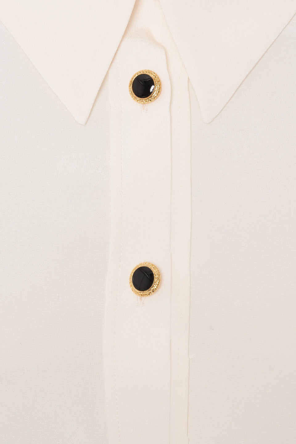 SILK BLOUSE WITH JWL BUTTONS - 3