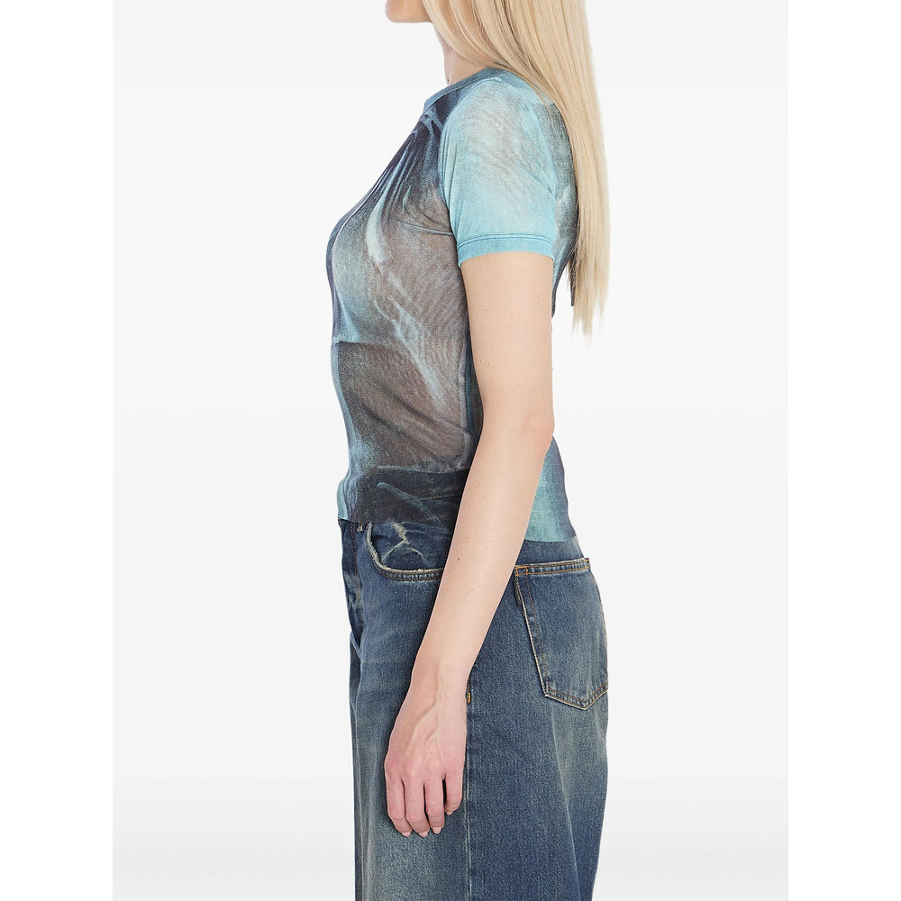 Jean Paul Gaultier Blue Tops - T-Shirts & Jerseys Women - 2