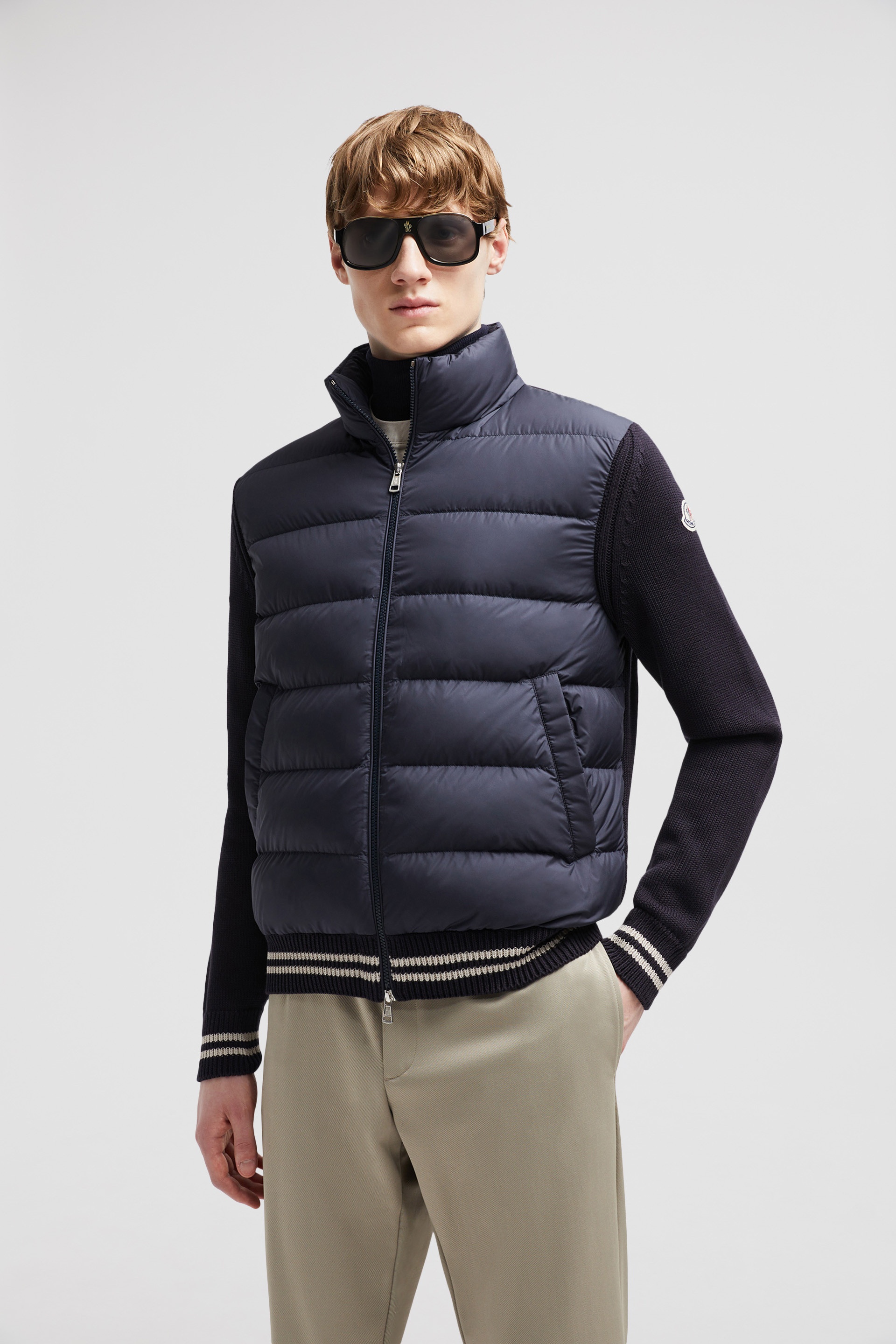 Padded Cotton Cardigan - 2