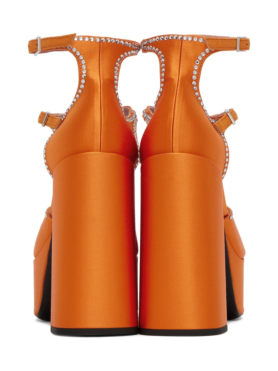 Orange Sole Jane Heels - 2