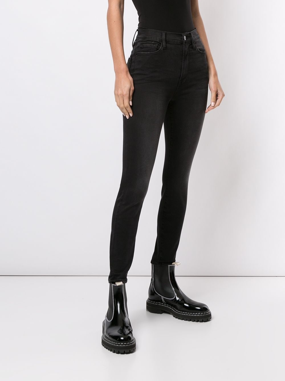 high rise skinny jeans - 3