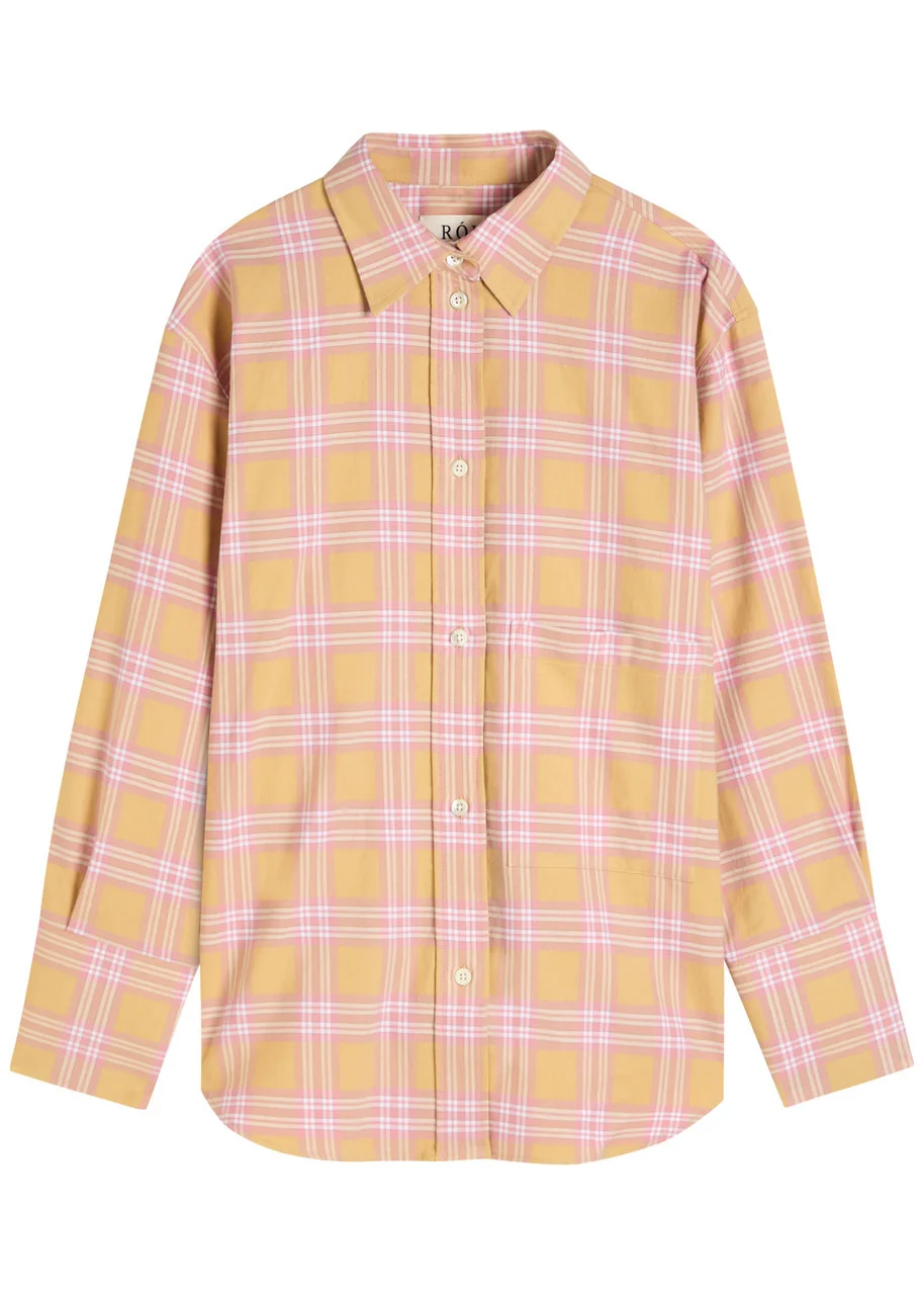 Rohe Checked Flannel Overshirt - 1