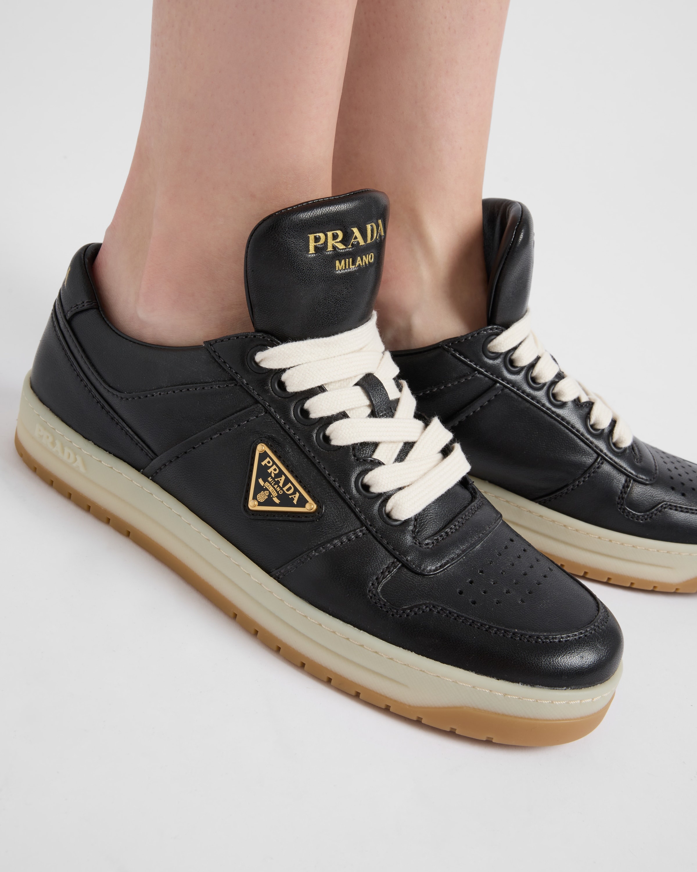 Downtown nappa leather sneakers - 3