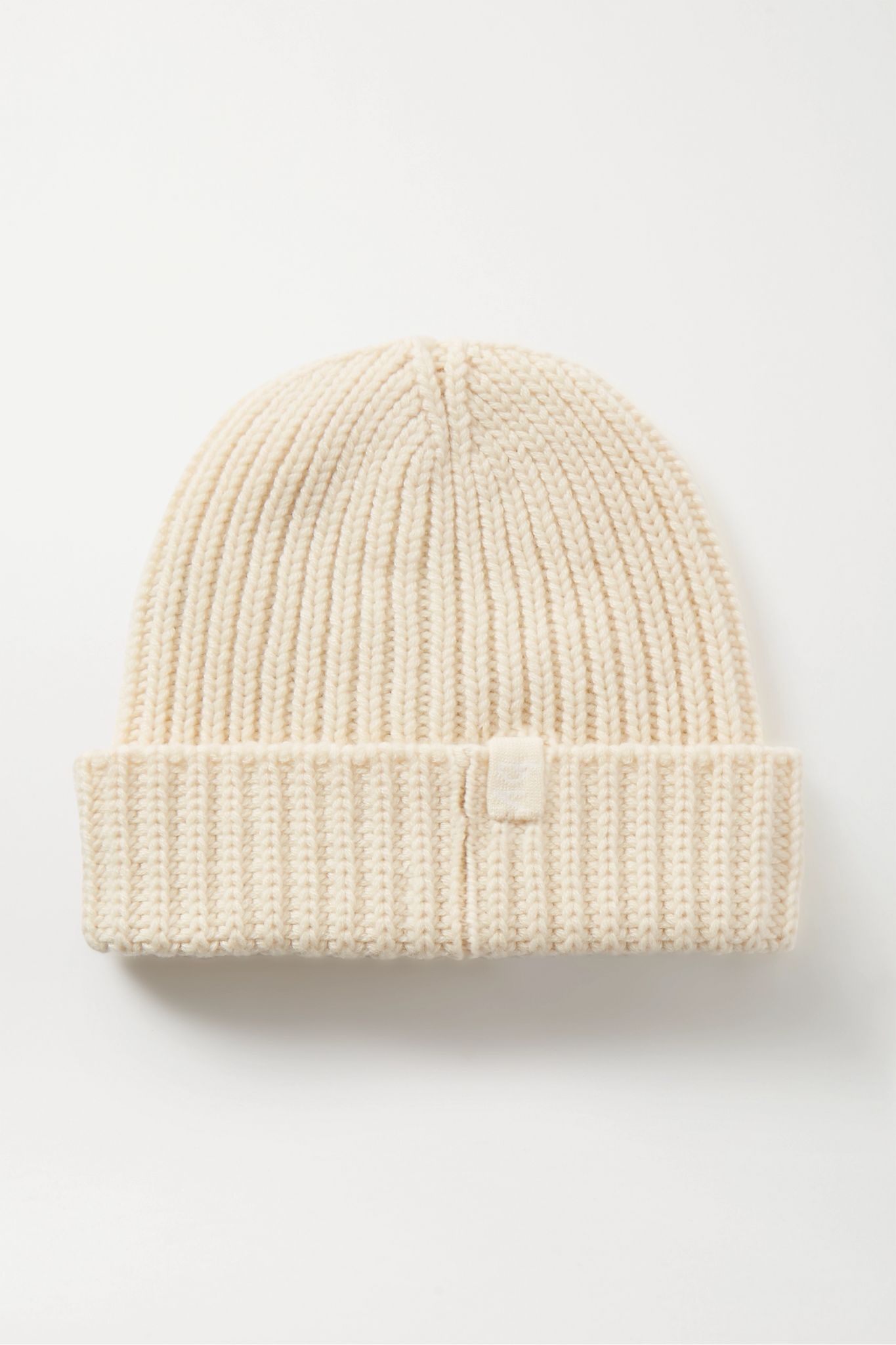 Ribbed cashmere beanie  - 1