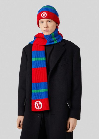 VERSACE Virtus Crest Wool Hat outlook