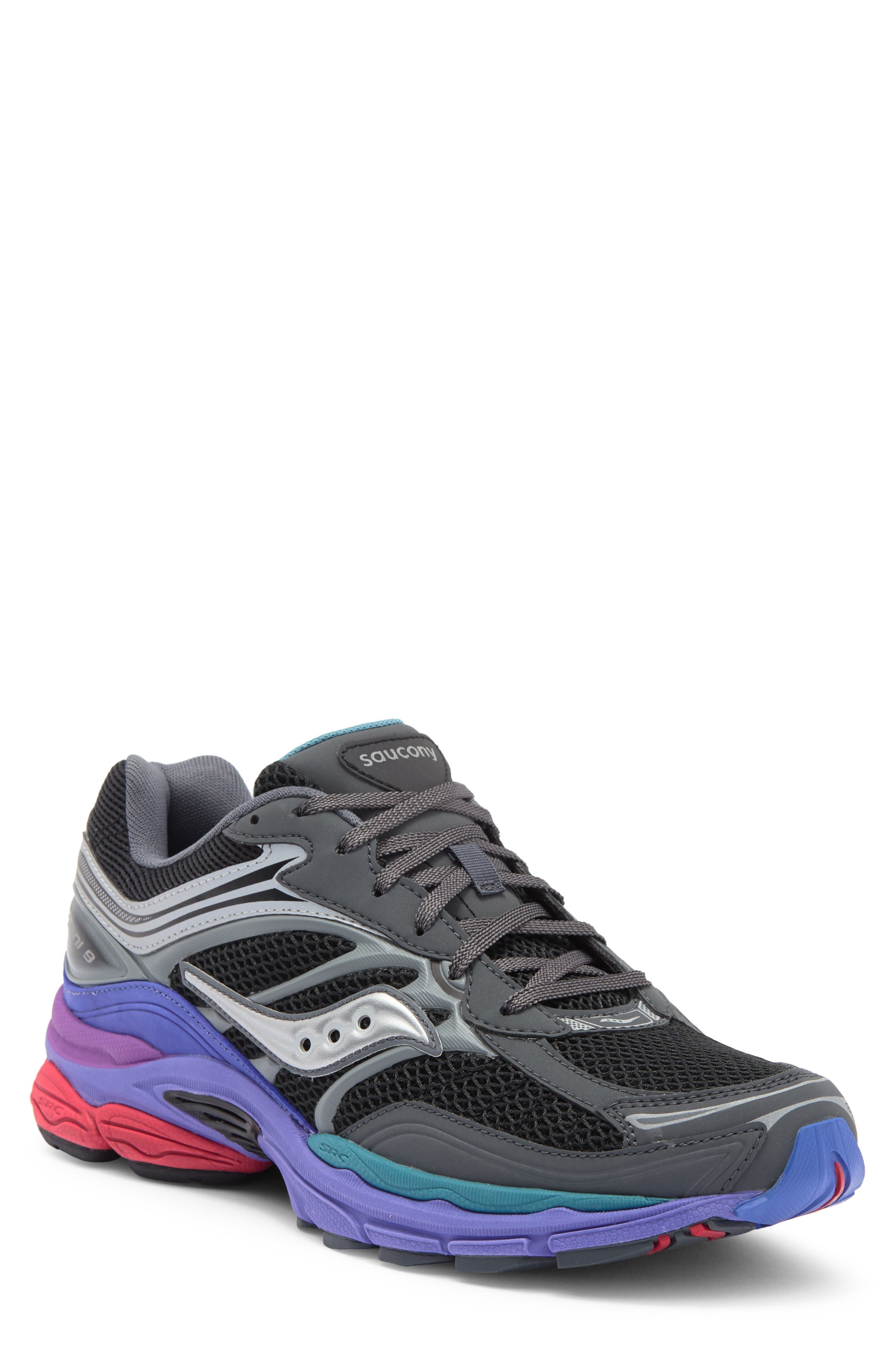 Saucony ProGrid Omni 9 Sneaker in Black/Multi- Galaxy at Nordstrom - 1