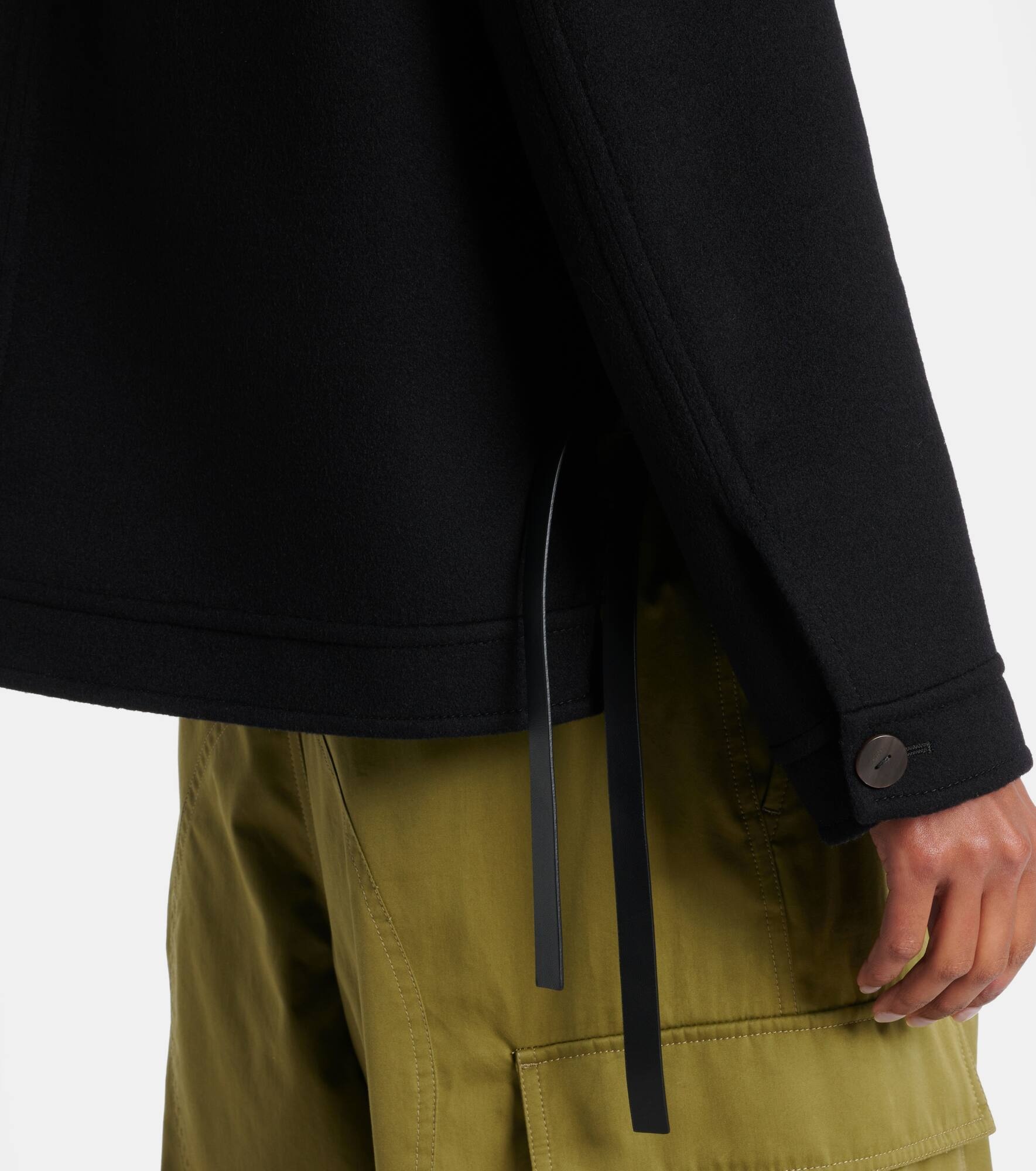 Wool and cashmere jacket - 5
