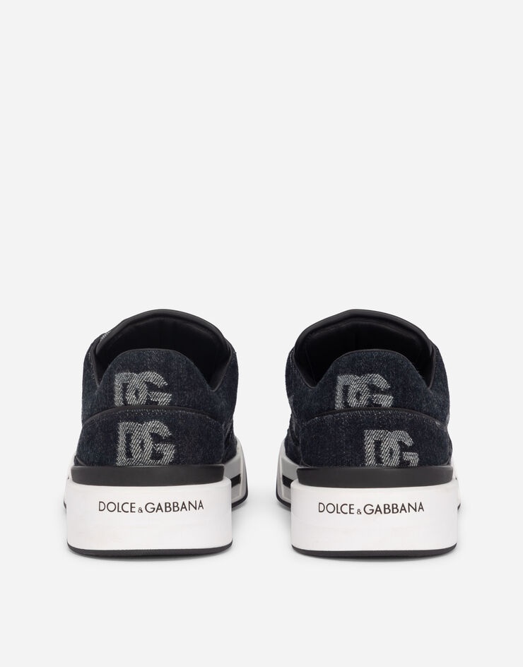 New Roma sneakers with denim logo - 3