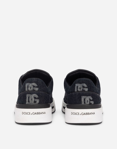 Dolce & Gabbana New Roma sneakers with denim logo outlook