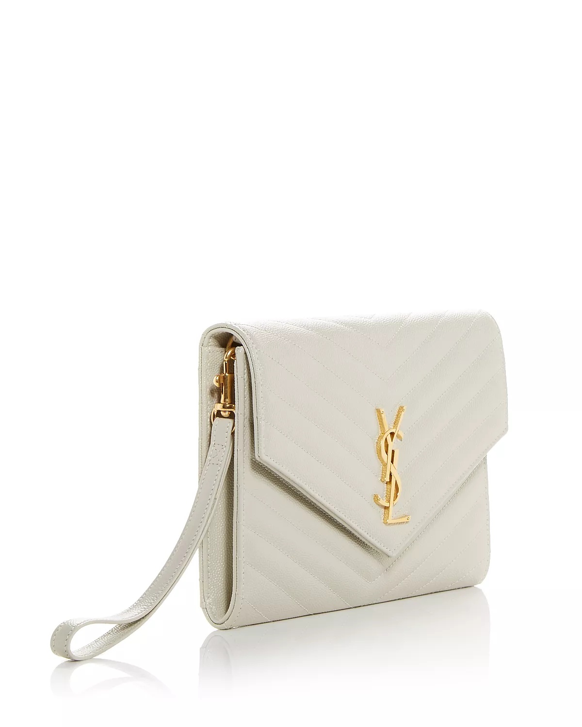 Cassandre Matelasse Flap Pouch In Quilted Grain De Poudre Embossed Leather - 5