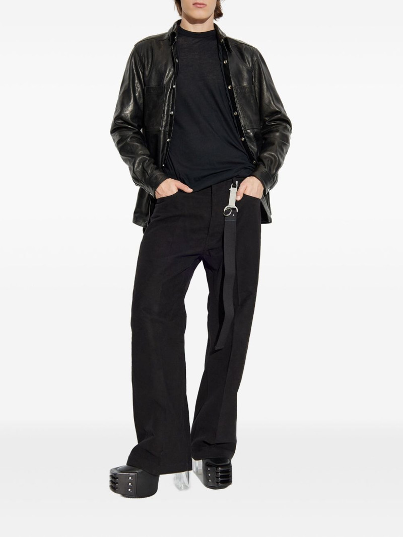 Rick Owens button-fastening flap-pocket shirt outlook
